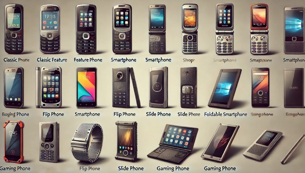 Types of Mobile Phone